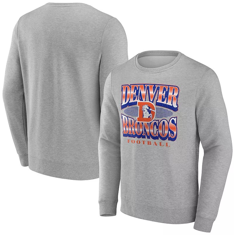 Men Denver Broncos grey #98 NFL 2024 hoodie